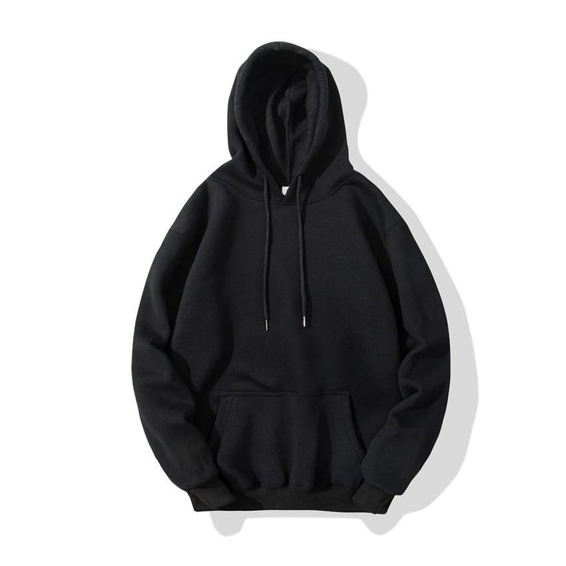 Soft Blend Plain Hoodie
