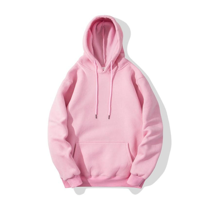 Soft Blend Plain Hoodie