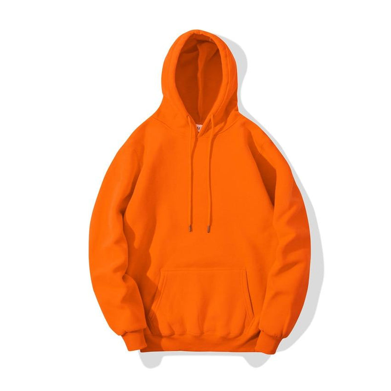 Soft Blend Plain Hoodie