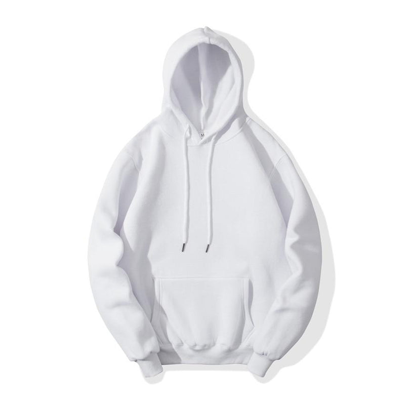 Soft Blend Plain Hoodie