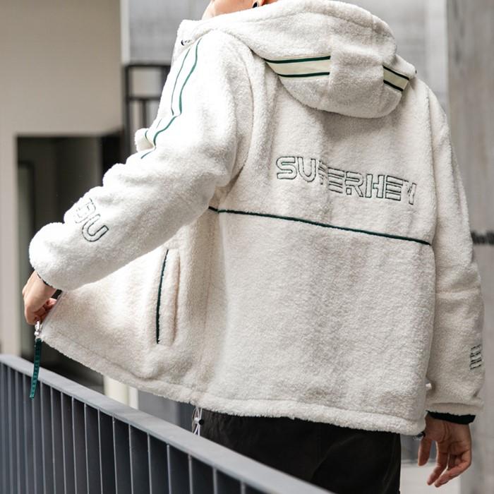 Chaqueta reversible de forro polar