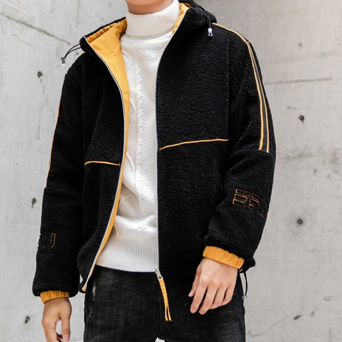 Chaqueta reversible de forro polar