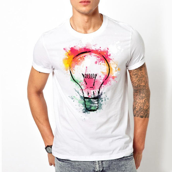 Bliksem lamp T-shirt