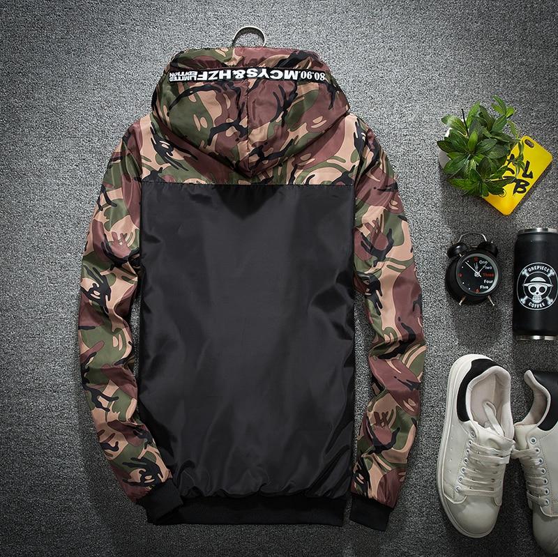 Camo Print Jacket