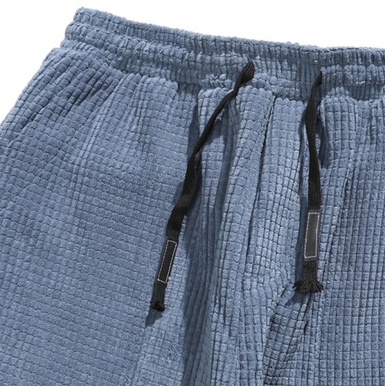 Corduroy joggingbroek met trekkoord