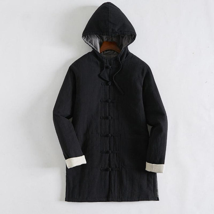 Retro Hooded Coat