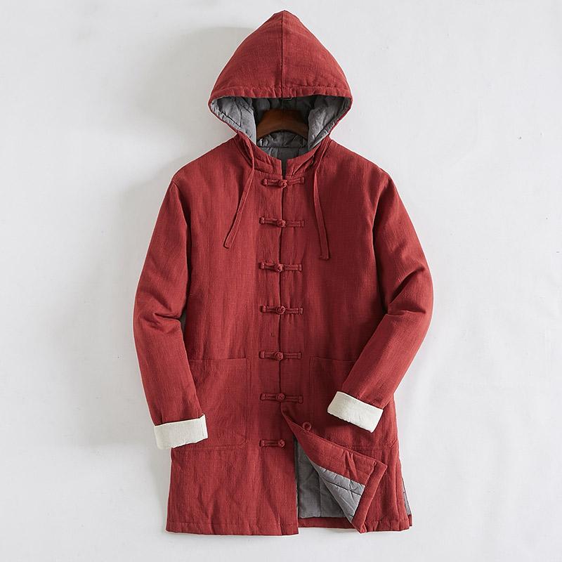 Retro Hooded Coat