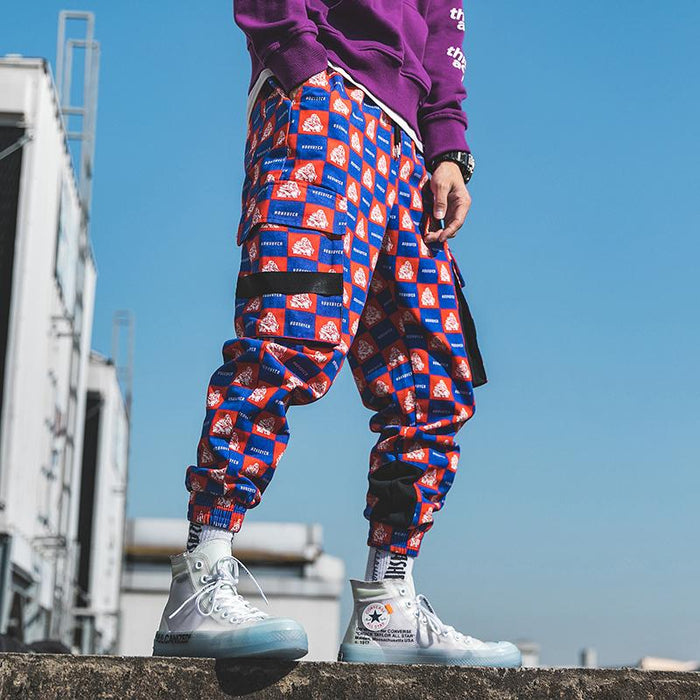 Joggers met volledige print