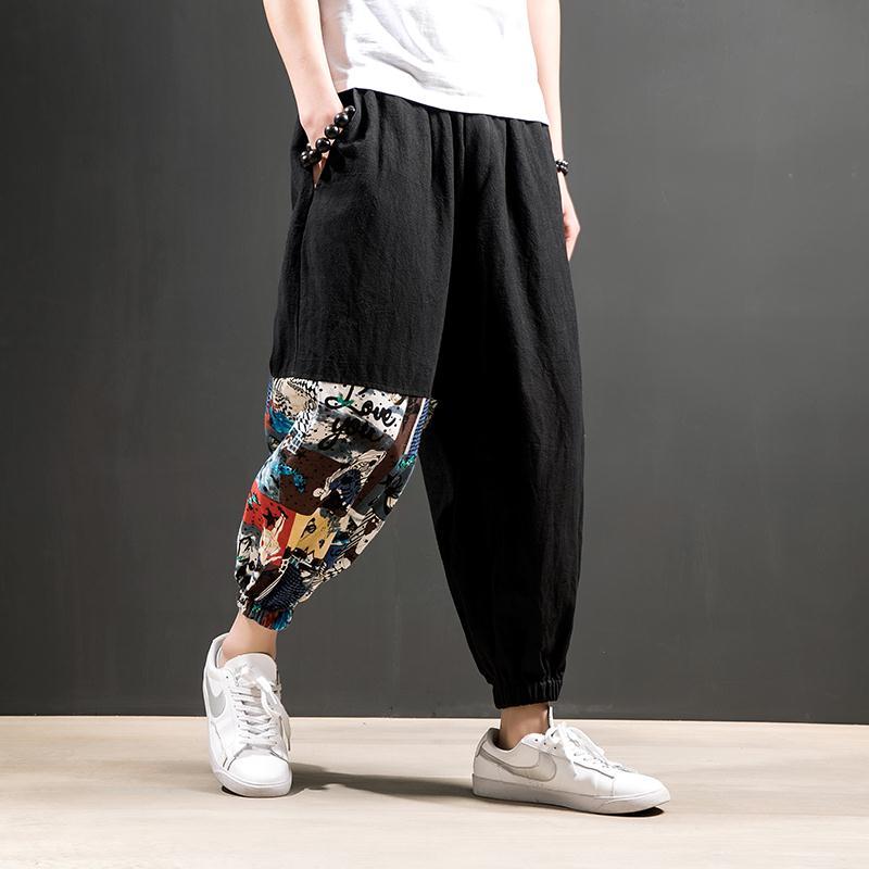 Full-Length Harem Pants