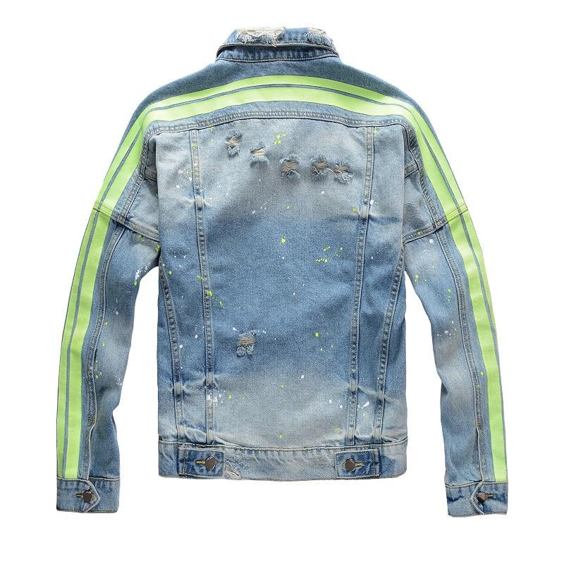 Splash Ink Denim Jacket