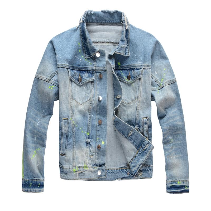 Splash Ink Denim Jacket