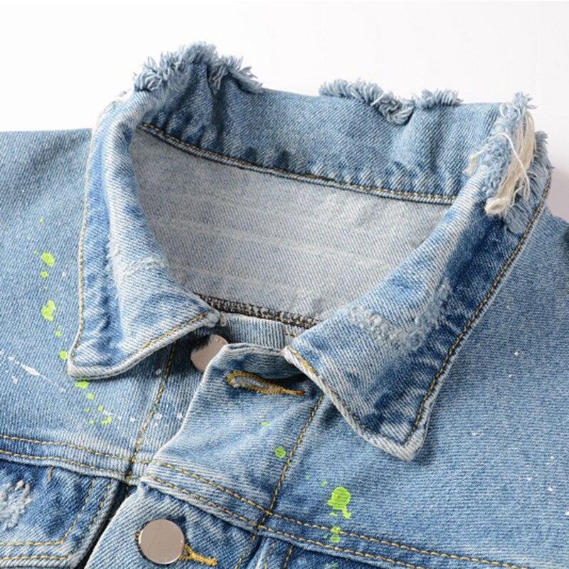 Splash Ink Denim Jacket