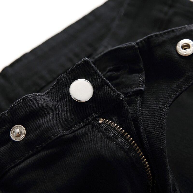 Black Cargo Jeans