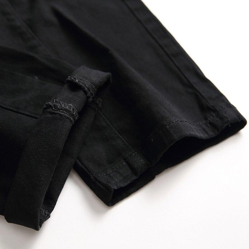 Black Cargo Jeans