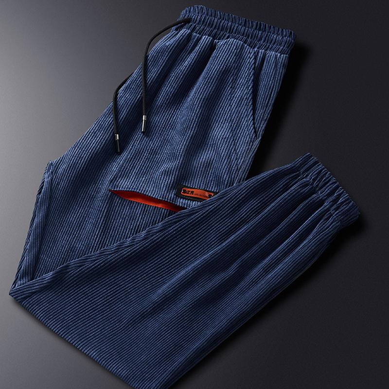 Elastic Waist Corduroy Joggers