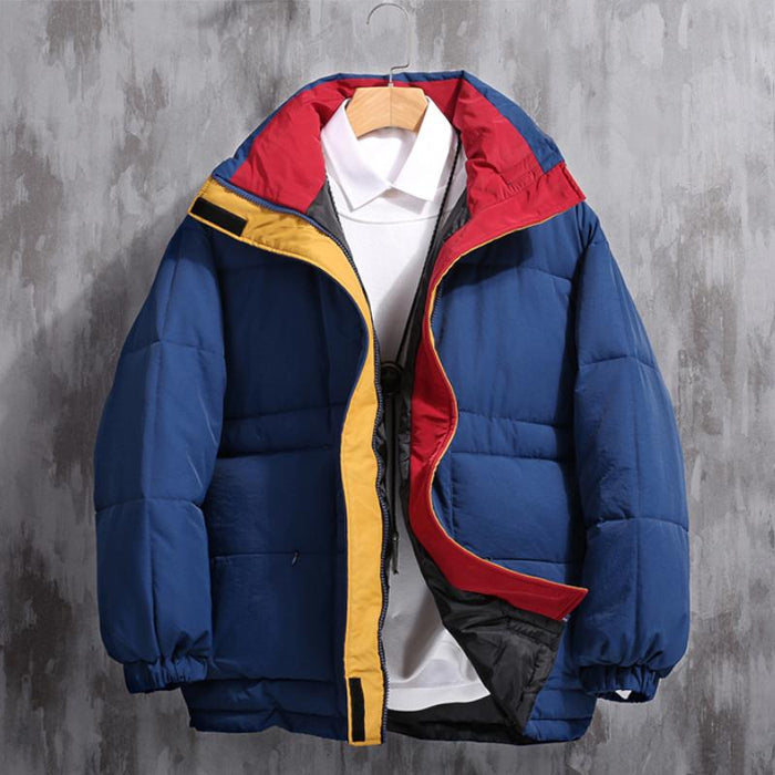 Warm Multi-Color Coat