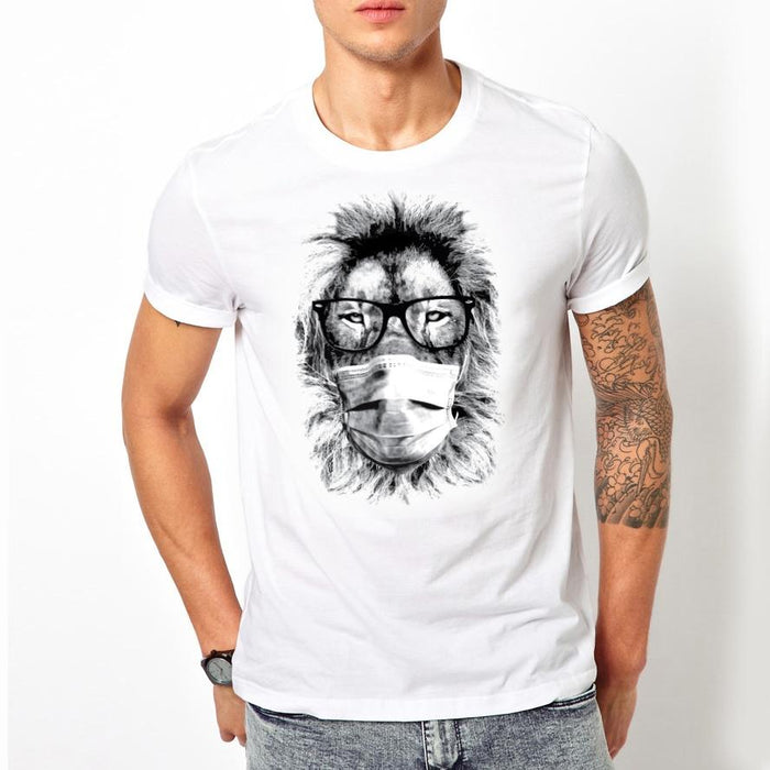 Masked Bohemian Lion T-Shirt