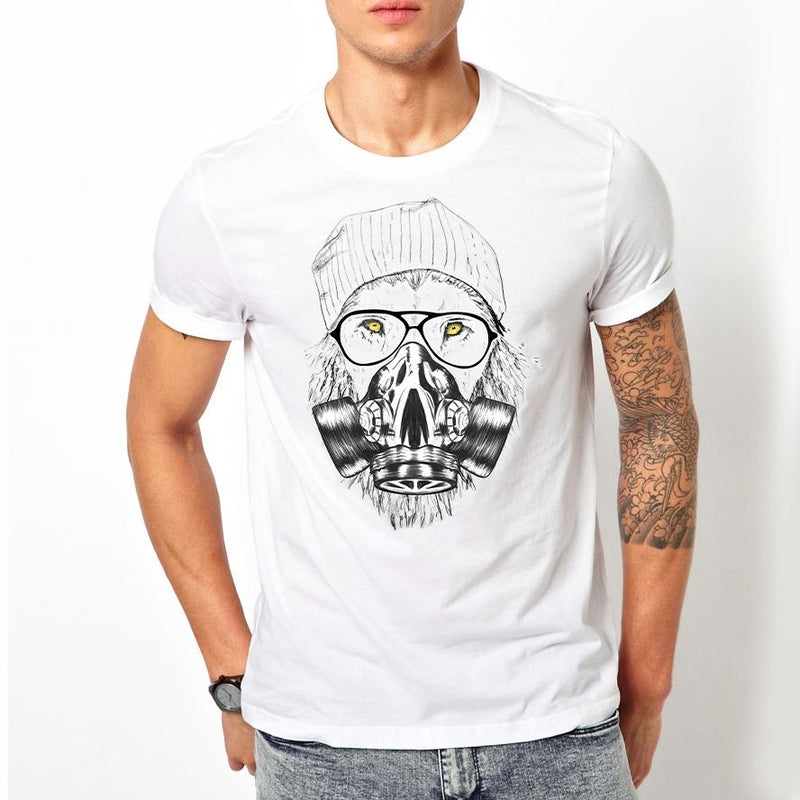 Gasmasker Cool Lion T-shirt
