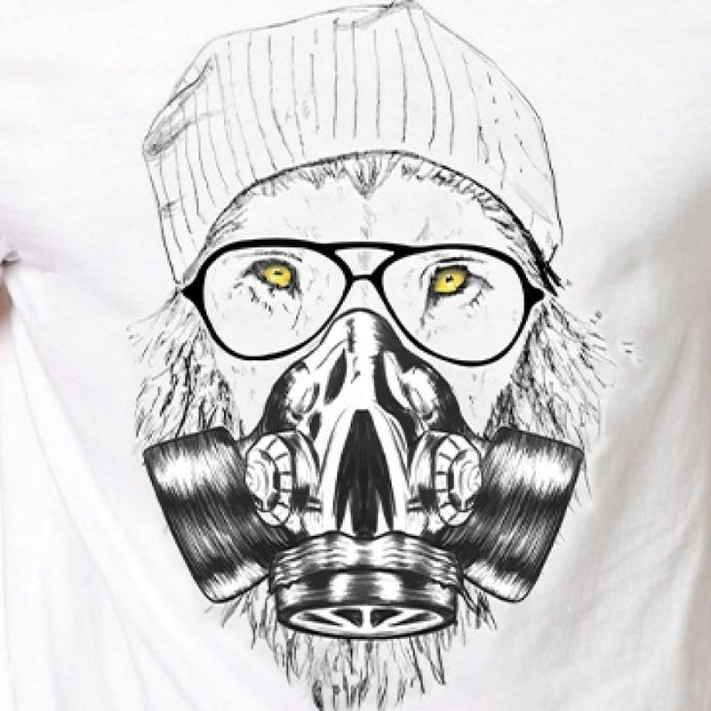 Gasmasker Cool Lion T-shirt