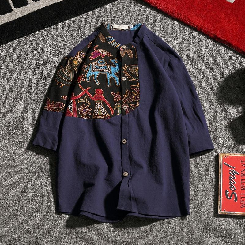 Short Sleeved Loose Shirt