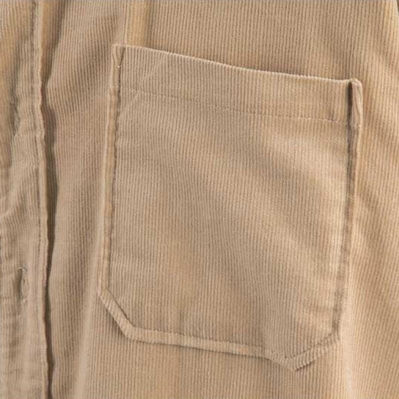 Corduroy Flannel Shirt