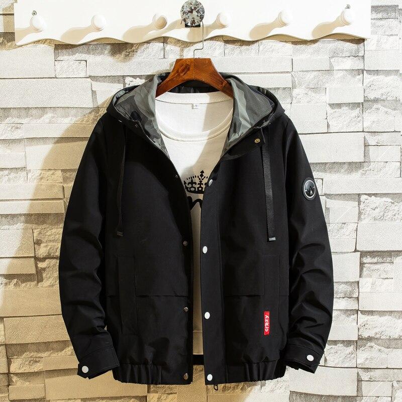 Hooded Windbreaker Jacket