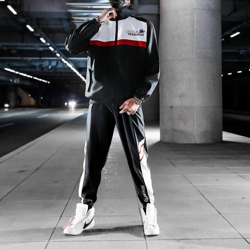 Classic Two Colors Tracksuit
