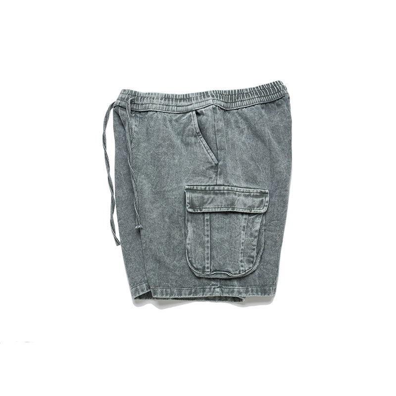 Stonewashed Cargo Shorts