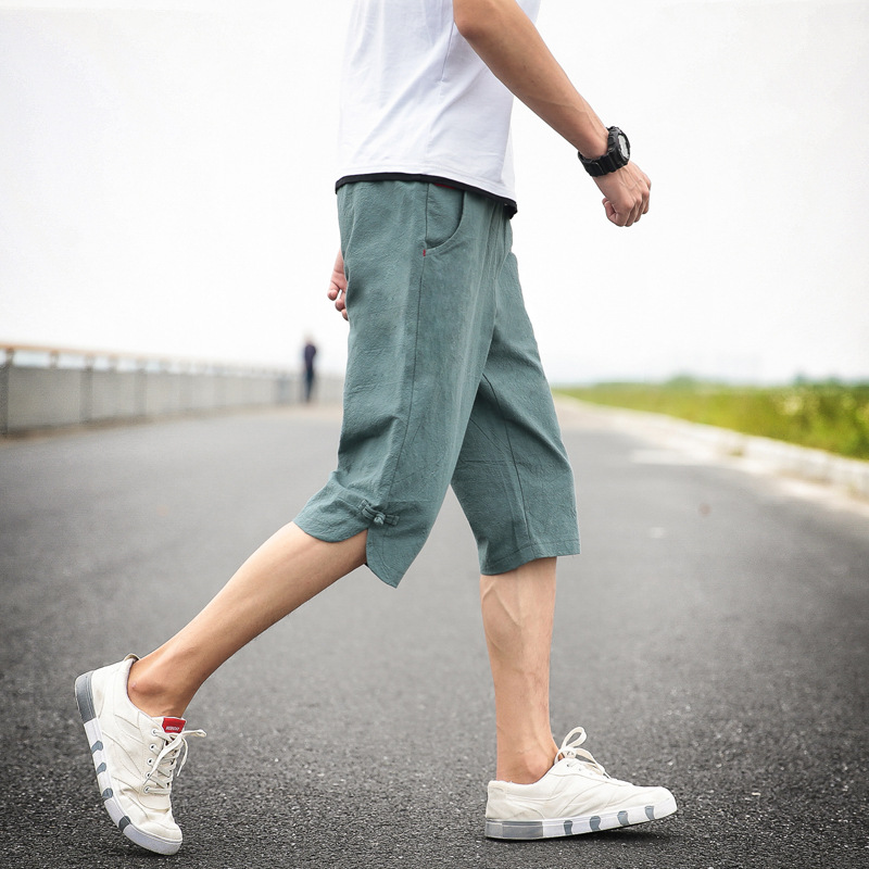 Retro Knee Length Shorts