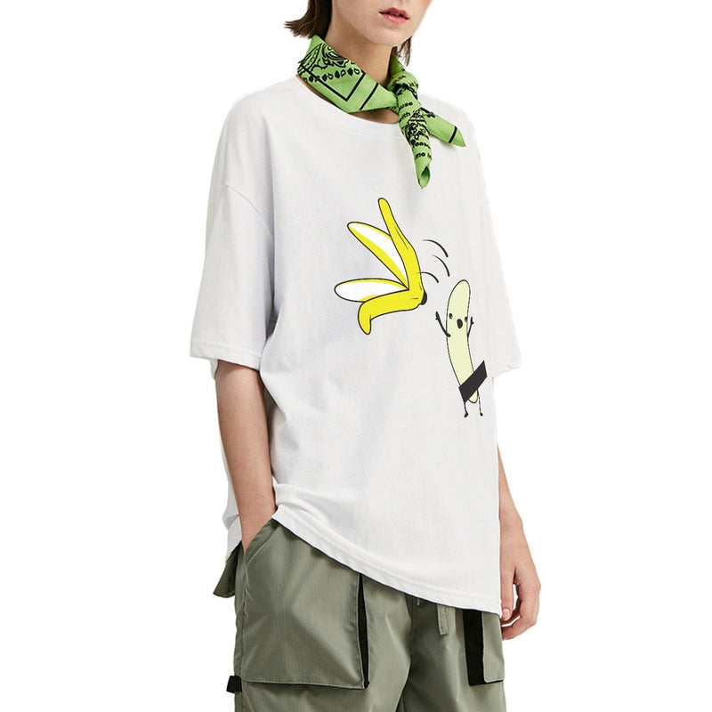 Jumping Banana Oversized T-Shirt