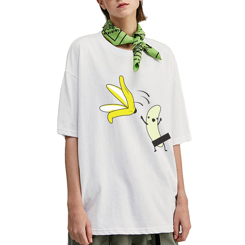 Jumping Banana Oversized T-Shirt