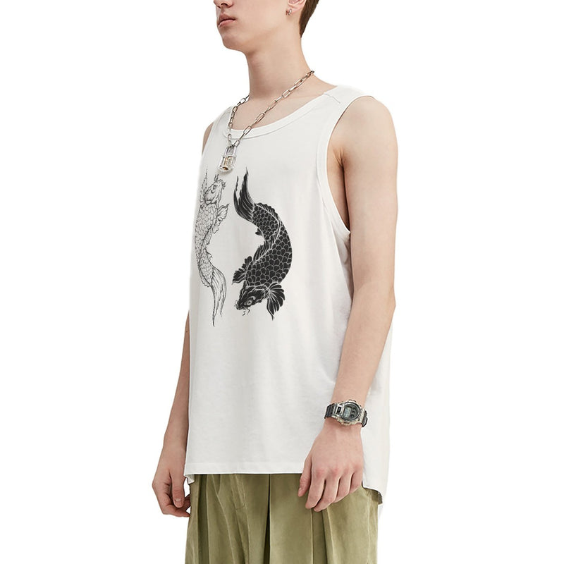 Koi Balance Oversized Tank Top