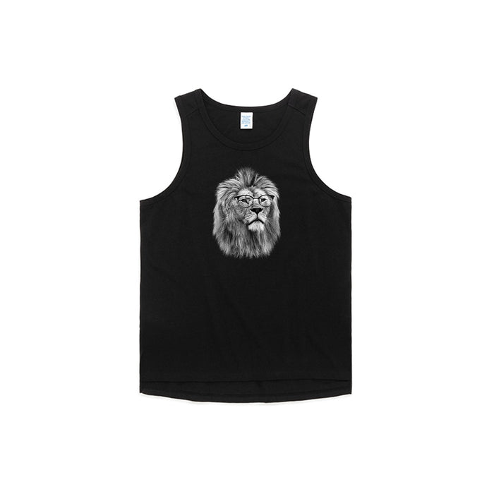 Camiseta sin mangas extragrande Philosopher Lion V1