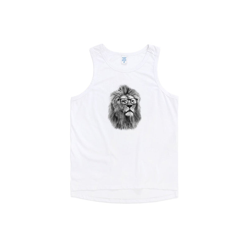 Philosopher Lion V3 Oversized Tank Top