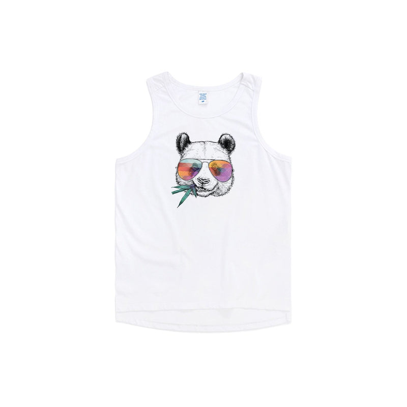 Kauwende Panda oversized tanktop