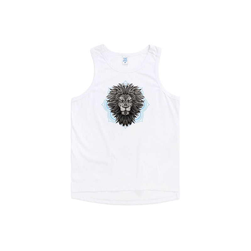 Tribal Lion Oversized Tank Top