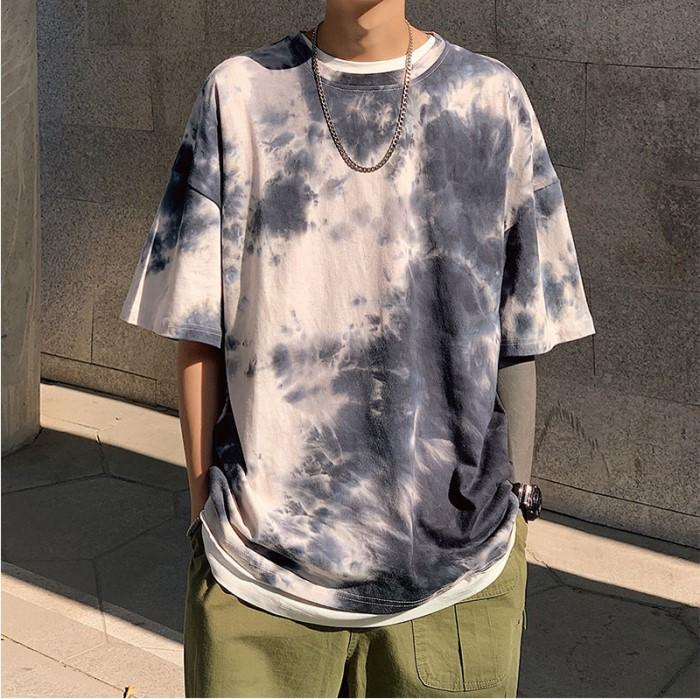 Oversized casual T-shirt met korte mouwen