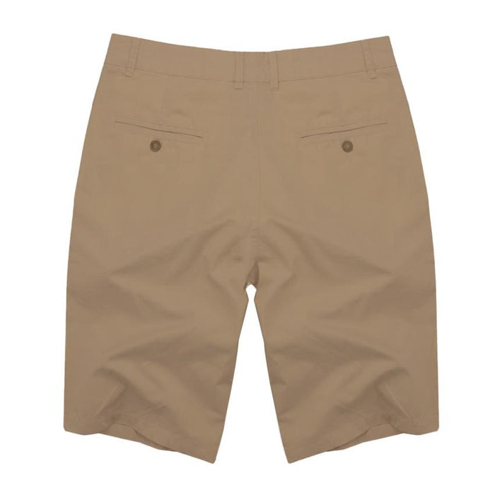 Pantalones cortos chinos informales y delgados