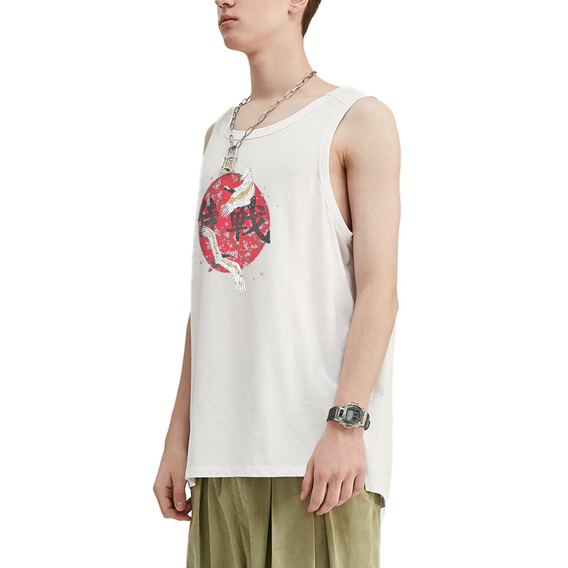 Camiseta sin mangas extragrande Heron's Dance