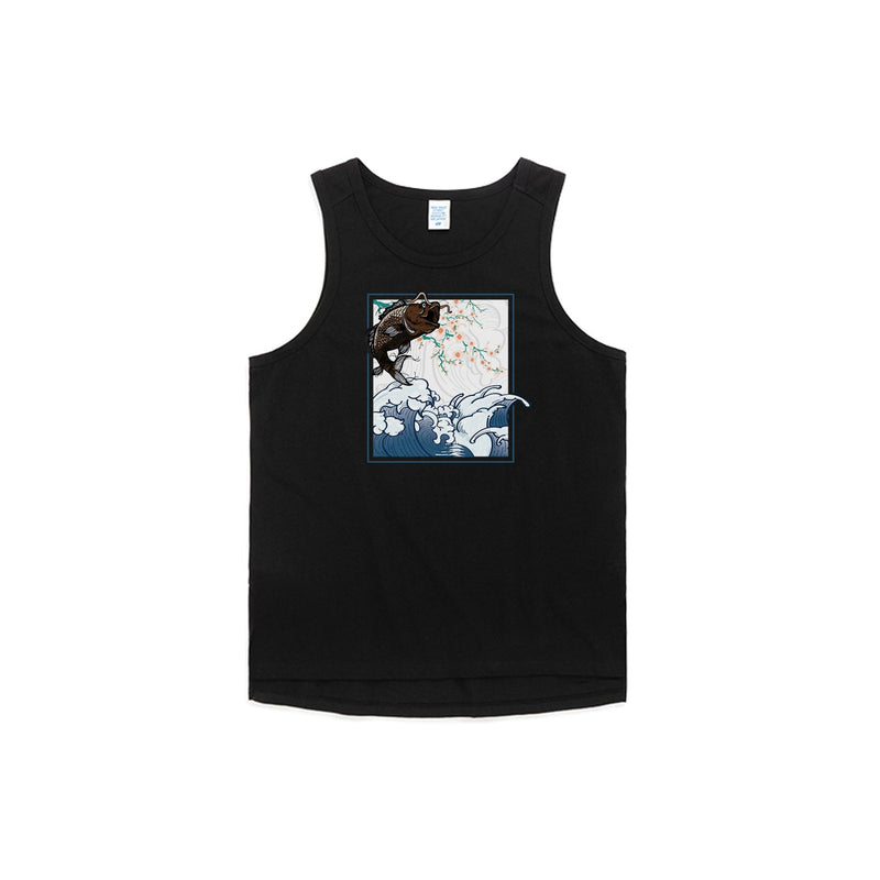 Jumping Koi Oversized Tank Top