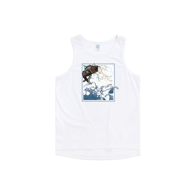 Jumping Koi Oversized Tank Top