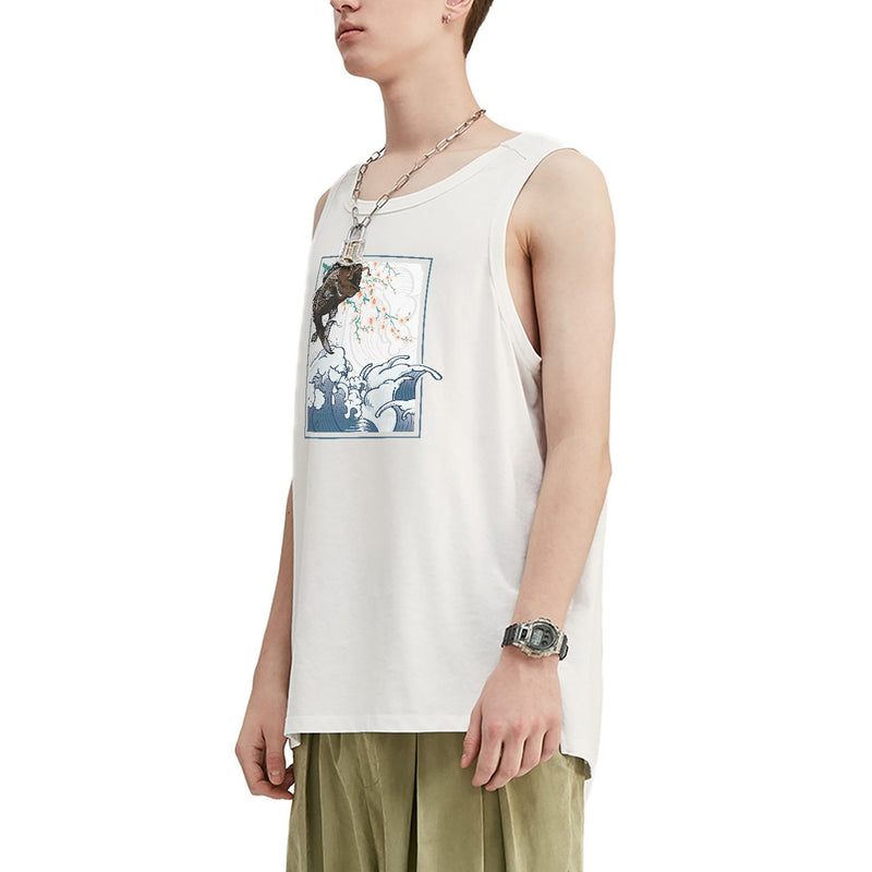 Jumping Koi Oversized Tank Top