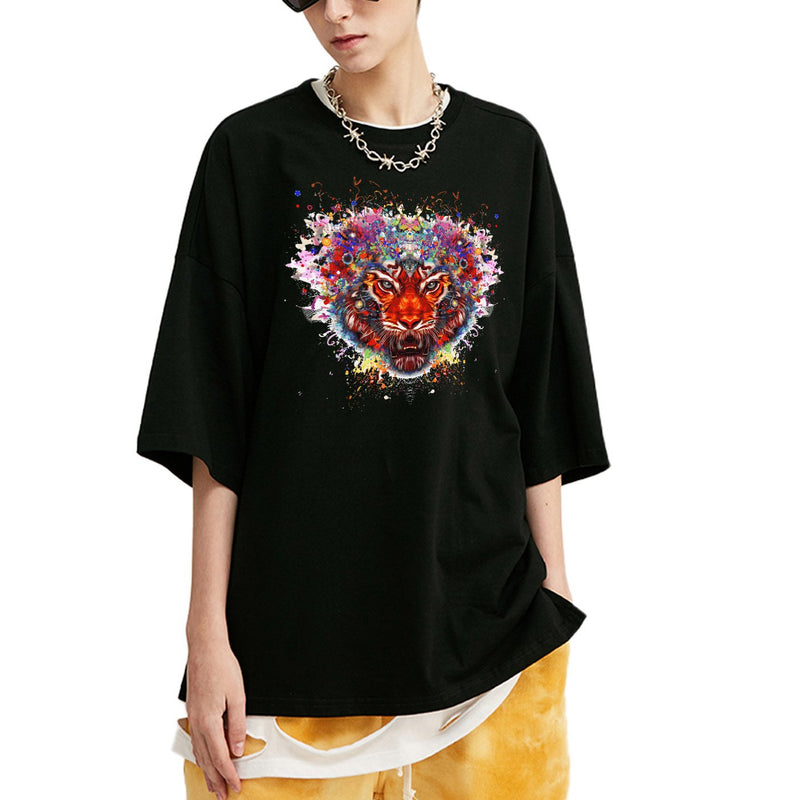 Oversized T-shirt van Goddelijke Tijger