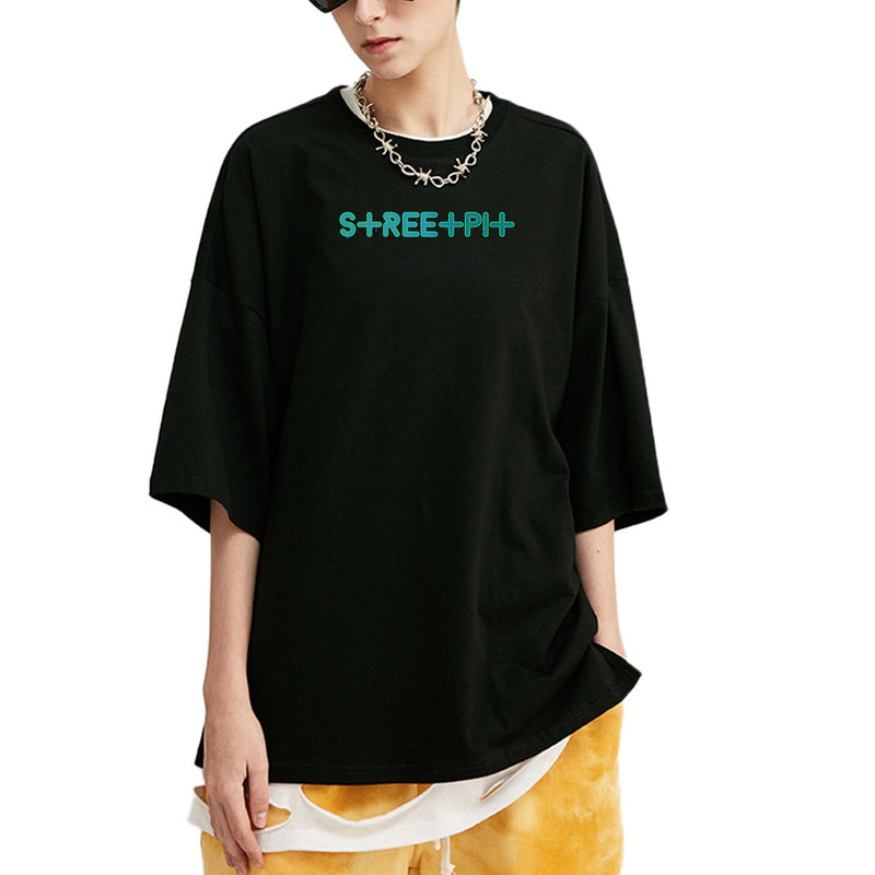 Neon Logo Oversized T-Shirt