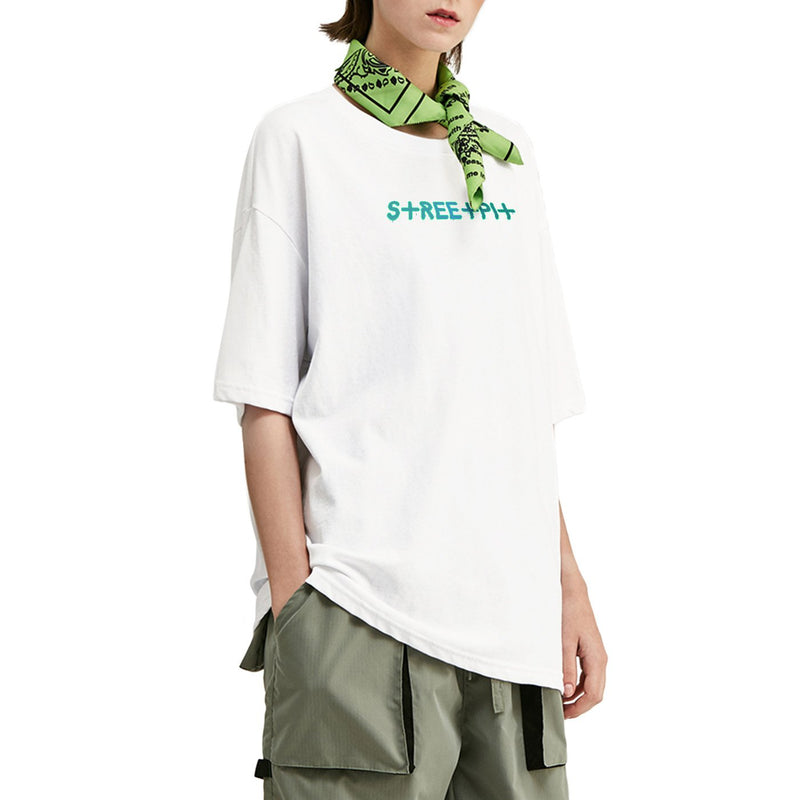 Neon Logo Oversized T-Shirt