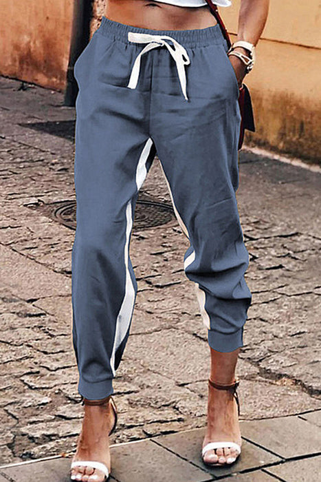 Fashion Street Classic Pantalones sólidos Harlan Bottoms (3 colores)