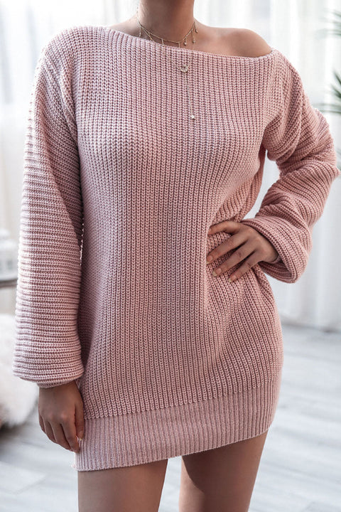 Fashion Casual & Stylish Classic Solid Bateau Neck Straight Dresses