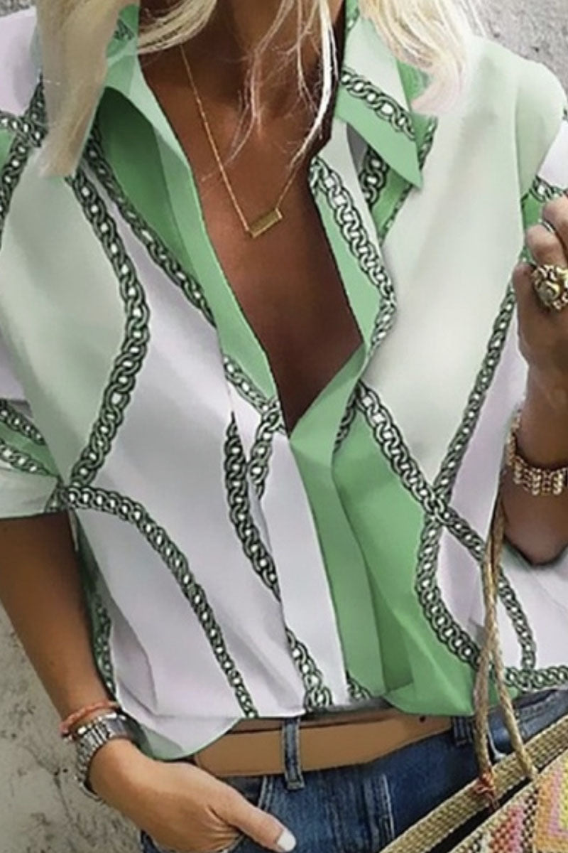 Chique blouses met ronde kraag voor straatmode (verkrijgbaar in 5 kleuren)