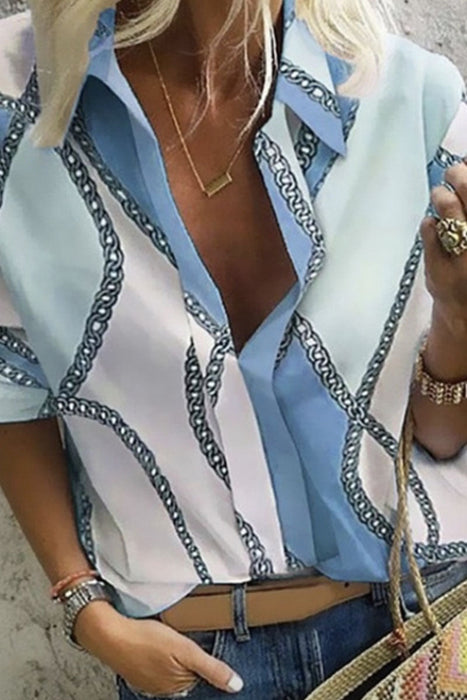 Chique blouses met ronde kraag voor straatmode (verkrijgbaar in 5 kleuren)