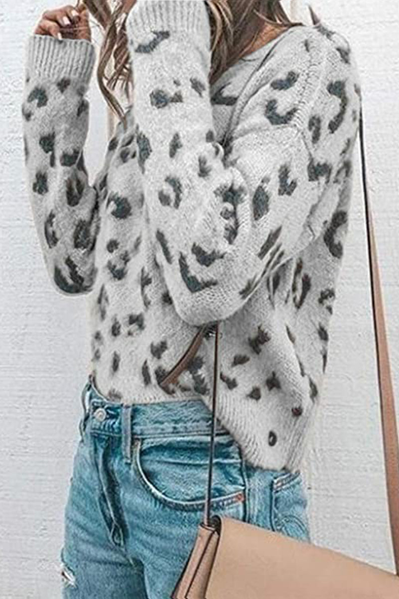 Fashion Casual & Stylish Print O Neck Tops